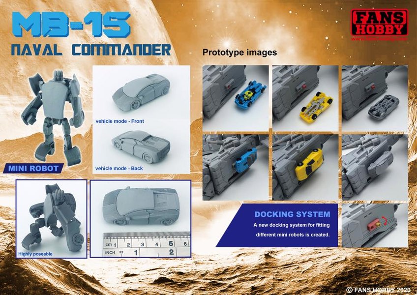 Image Of Fans Hobby MB 15 Naval Commander, MB 13 Ace Hitter, MBA 04 Double Evil Upgrade  (3 of 12)